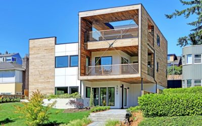 Energy costs are estimated at $67 per year for this award-winning Seattle custom home